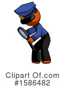 Orange Design Mascot Clipart #1586482 by Leo Blanchette