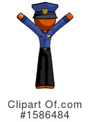 Orange Design Mascot Clipart #1586484 by Leo Blanchette