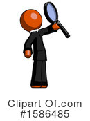 Orange Design Mascot Clipart #1586485 by Leo Blanchette
