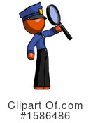Orange Design Mascot Clipart #1586486 by Leo Blanchette
