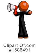 Orange Design Mascot Clipart #1586491 by Leo Blanchette