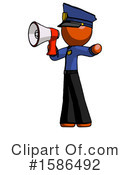 Orange Design Mascot Clipart #1586492 by Leo Blanchette