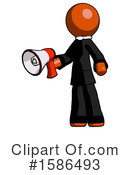 Orange Design Mascot Clipart #1586493 by Leo Blanchette