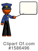Orange Design Mascot Clipart #1586496 by Leo Blanchette