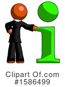 Orange Design Mascot Clipart #1586499 by Leo Blanchette