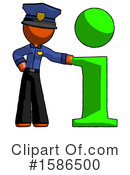 Orange Design Mascot Clipart #1586500 by Leo Blanchette