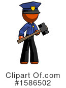 Orange Design Mascot Clipart #1586502 by Leo Blanchette