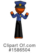 Orange Design Mascot Clipart #1586504 by Leo Blanchette