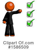 Orange Design Mascot Clipart #1586509 by Leo Blanchette