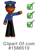 Orange Design Mascot Clipart #1586510 by Leo Blanchette