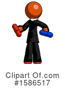 Orange Design Mascot Clipart #1586517 by Leo Blanchette