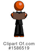 Orange Design Mascot Clipart #1586519 by Leo Blanchette