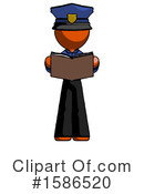 Orange Design Mascot Clipart #1586520 by Leo Blanchette