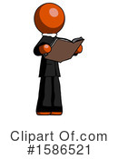 Orange Design Mascot Clipart #1586521 by Leo Blanchette