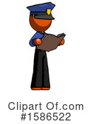 Orange Design Mascot Clipart #1586522 by Leo Blanchette