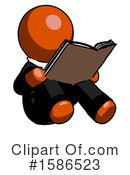 Orange Design Mascot Clipart #1586523 by Leo Blanchette