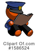 Orange Design Mascot Clipart #1586524 by Leo Blanchette