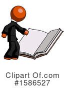 Orange Design Mascot Clipart #1586527 by Leo Blanchette