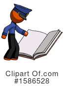 Orange Design Mascot Clipart #1586528 by Leo Blanchette