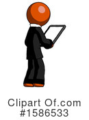 Orange Design Mascot Clipart #1586533 by Leo Blanchette