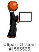 Orange Design Mascot Clipart #1586535 by Leo Blanchette