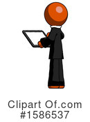 Orange Design Mascot Clipart #1586537 by Leo Blanchette
