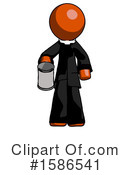 Orange Design Mascot Clipart #1586541 by Leo Blanchette