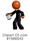 Orange Design Mascot Clipart #1586543 by Leo Blanchette