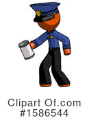 Orange Design Mascot Clipart #1586544 by Leo Blanchette