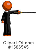 Orange Design Mascot Clipart #1586545 by Leo Blanchette