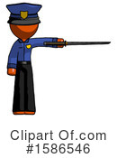 Orange Design Mascot Clipart #1586546 by Leo Blanchette