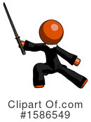 Orange Design Mascot Clipart #1586549 by Leo Blanchette