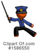 Orange Design Mascot Clipart #1586550 by Leo Blanchette