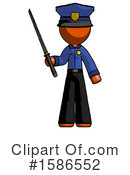 Orange Design Mascot Clipart #1586552 by Leo Blanchette