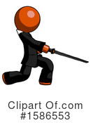 Orange Design Mascot Clipart #1586553 by Leo Blanchette