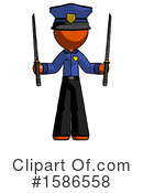 Orange Design Mascot Clipart #1586558 by Leo Blanchette