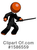 Orange Design Mascot Clipart #1586559 by Leo Blanchette