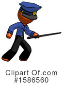 Orange Design Mascot Clipart #1586560 by Leo Blanchette