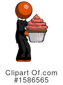 Orange Design Mascot Clipart #1586565 by Leo Blanchette