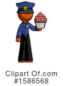 Orange Design Mascot Clipart #1586568 by Leo Blanchette
