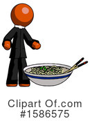 Orange Design Mascot Clipart #1586575 by Leo Blanchette
