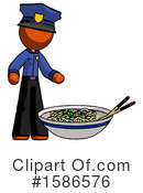 Orange Design Mascot Clipart #1586576 by Leo Blanchette