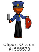 Orange Design Mascot Clipart #1586578 by Leo Blanchette