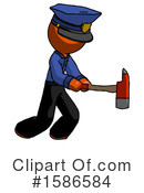 Orange Design Mascot Clipart #1586584 by Leo Blanchette
