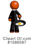 Orange Design Mascot Clipart #1586587 by Leo Blanchette