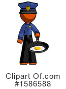 Orange Design Mascot Clipart #1586588 by Leo Blanchette