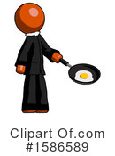 Orange Design Mascot Clipart #1586589 by Leo Blanchette