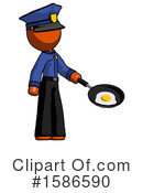 Orange Design Mascot Clipart #1586590 by Leo Blanchette
