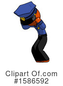 Orange Design Mascot Clipart #1586592 by Leo Blanchette