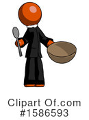 Orange Design Mascot Clipart #1586593 by Leo Blanchette